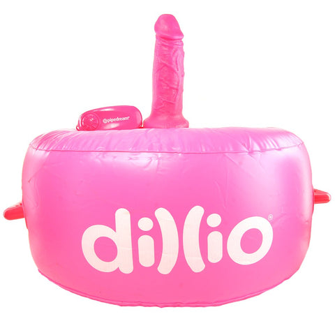 Dillio Vibrating Inflatable Hot Seat in Pink