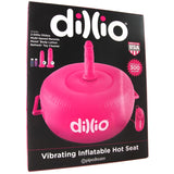 Dillio Vibrating Inflatable Hot Seat in Pink