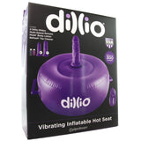 Dillio Vibrating Inflatable Hot Seat in Purple