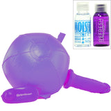 Dillio Vibrating Inflatable Hot Seat in Purple