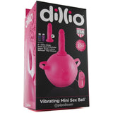 Dillio Vibrating Mini Sex Ball in Pink