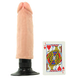 King Cock 6" Vibrating Dildo in Flesh Tone