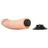 King Cock 9" Vibrating Dildo in Flesh Tone