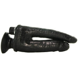 King Cock Vibrating Double Penetrator in Black