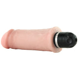 King Cock 5" Vibrating Stiffy in Vanilla