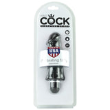 King Cock 5" Vibrating Stiffy in Black