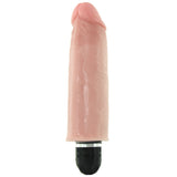 King Cock 6" Vibrating Stiffy in Vanilla