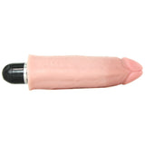 King Cock 6" Vibrating Stiffy in Vanilla