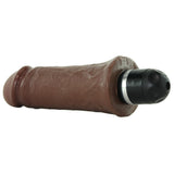 King Cock 6" Vibrating Stiffy in Brown