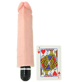 King Cock 7" Vibrating Stiffy in Vanilla