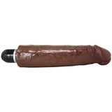 King Cock 7" Vibrating Stiffy in Brown