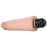 King Cock 8" Vibrating Stiffy in Vanilla