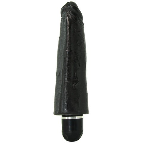 King Cock 8" Vibrating Stiffy in Black