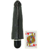 King Cock 8" Vibrating Stiffy in Black