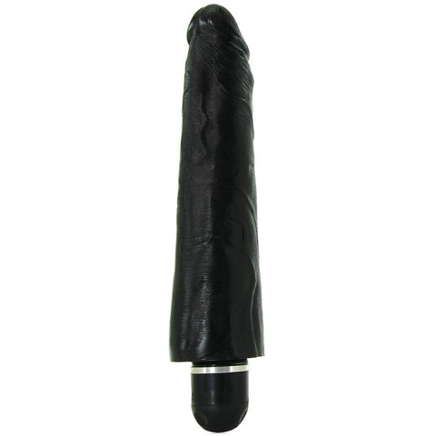 King Cock 9" Vibrating Stiffy in Black