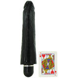 King Cock 9" Vibrating Stiffy in Black