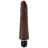 King Cock 9" Vibrating Stiffy in Brown