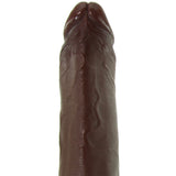 King Cock 9" Vibrating Stiffy in Brown