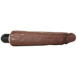 King Cock 9" Vibrating Stiffy in Brown