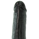 King Cock 10" Vibrating Stiffy in Black