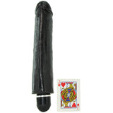 King Cock 10" Vibrating Stiffy in Black