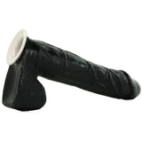 King Cock 12" Hollow Strap-On Suspender System in Black