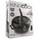 King Cock Deluxe Vibrating Inflatable Hot Seat