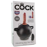 King Cock Vibrating Mini Sex Ball in Light