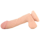 King Cock Dual Density 7.5" Dildo with Balls in Flesh