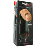 PDX Elite Deep Throat Vibrating Stroker