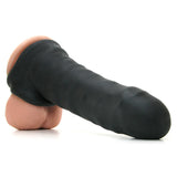 Fat Boy Thin Stretchy Cock Extender in Black