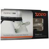 Zoro Knight 6.0 Hollow Unisex Strap-On in Clear