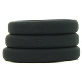 Xact-Fit Silicone Cock Ring Set Sizes 14 15 & 16