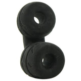 SilaSkin Cock & Ball Stretcher Ring in Black