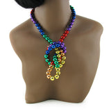 Rainbow Mardi Gras Pride Beads