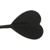 Heart Slapper Crop in Black