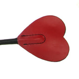 Heart Slapper Crop in Red