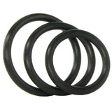 Nitrile Erection Rings 3 Pack in Black
