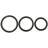 Nitrile Erection Rings 3 Pack in Black