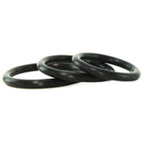 Nitrile Erection Rings 3 Pack in Black