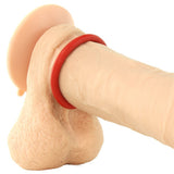 Nitrile Erection Rings 3 Pack in Red