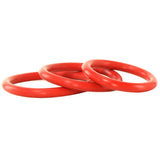 Nitrile Erection Rings 3 Pack in Red