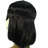 Heart Inlay Leather Blindfold