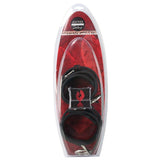 Heart Inlay Leather Ankle Restraints
