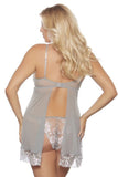 December Sky Babydoll and Panty in 1X