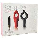 Feranti Couples Fun Teaze N Pleaze Set in Red/Black