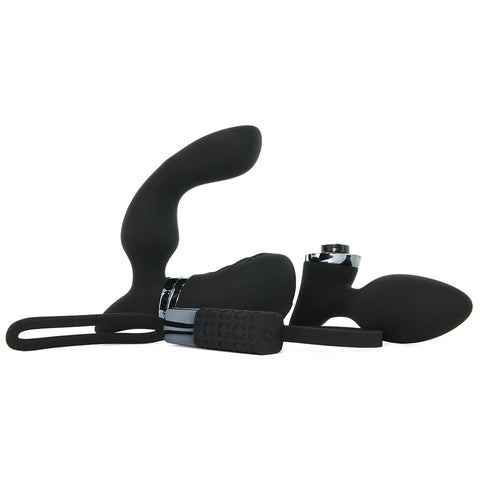 Fuzion XChange Prostate Massager in Black