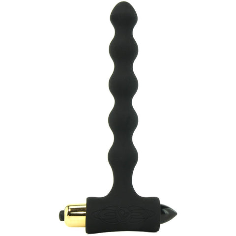 Petite Sensations Pearls Plug Vibe in Black