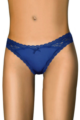 Navy Blue Staple Thong in 3X/4X