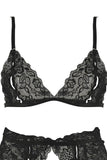 Lace Garter Set in S/M